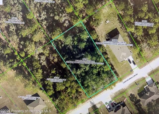Property at 14151 Canyon Swallow Rd, Weeki Wachee, FL 34614