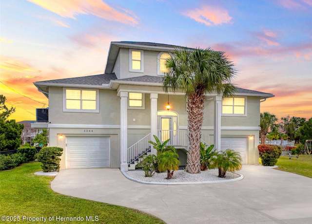 Property at 3344 Gardenia Dr, Hernando Beach, FL 34607, 4 beds, 2.5 baths