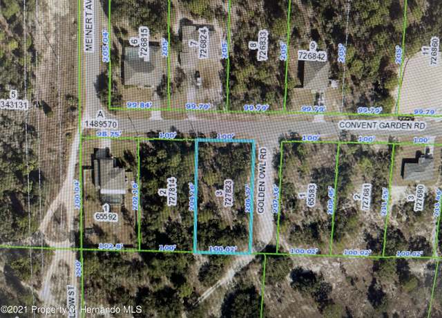 Property at 0 Convent Garden Rd, Brooksville, FL 34613