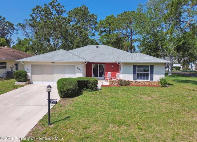 Property at 2183 Westchester Blvd, Spring Hill, FL 34606, 2 beds, 2 baths