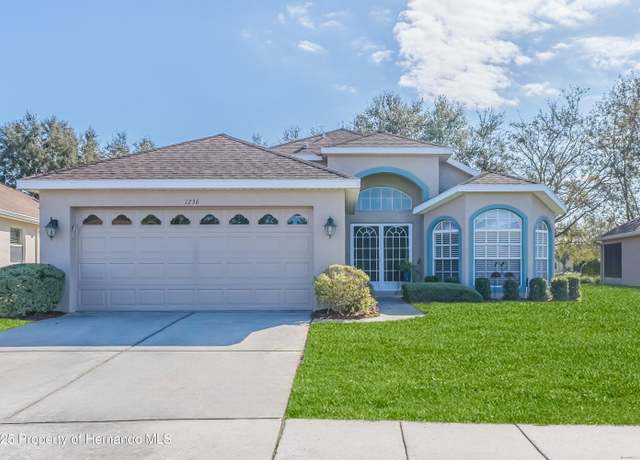 Property at 1236 Mystic Ct, Spring Hill, FL 34609, 3 beds, 2 baths