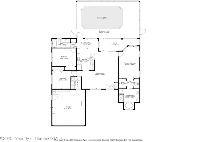 Property at 11218 Auburndale St, Spring Hill, FL 34609, 3 beds, 2 baths