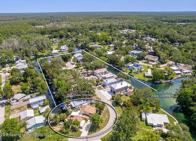 Property at 5507 Darlene St, Weeki Wachee, FL 34607, 4 beds, 3 baths