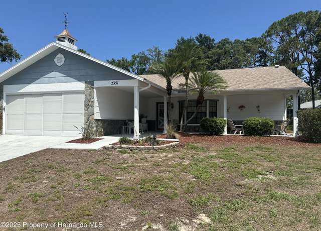Property at 2351 Palm Springs Ct, Spring Hill, FL 34606, 2 beds, 2 baths