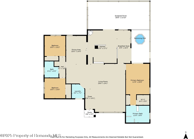 Property at 4405 Plumosa St, Spring Hill, FL 34607, 3 beds, 2 baths