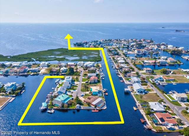 Property at 4230 Orchid Dr, Hernando Beach, FL 34607