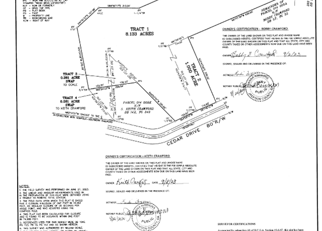 Property at 0 Cedar, Nicholson, GA 30565