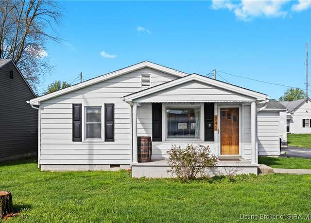 Property at 240 S 3rd St, Scottsburg, IN 47170, 2 beds, 1 bath