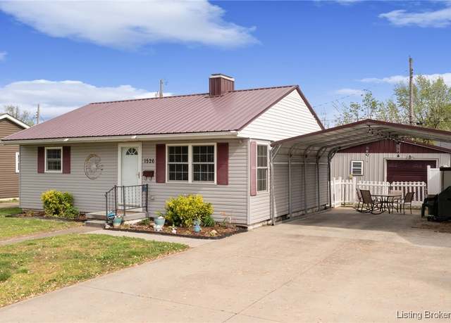 Property at 1526 Elliott Ave, Jeffersonville, IN 47130, 2 beds, 1 bath