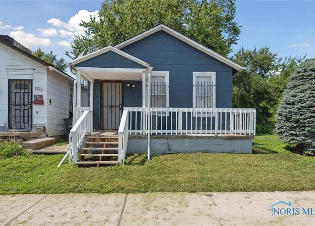 Property at 1313 N Erie St, Toledo, OH 43604, 2 beds, 1 bath