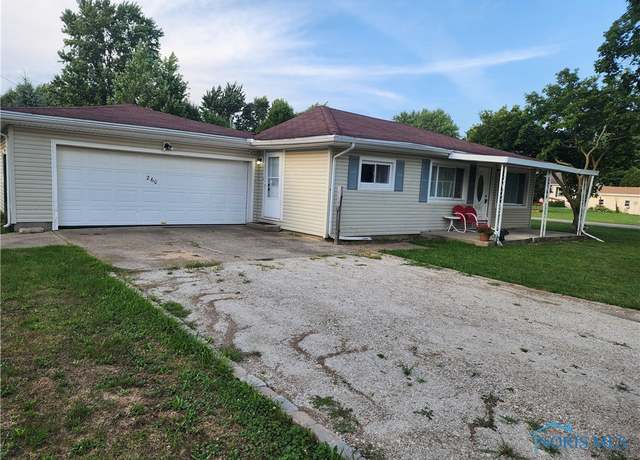 Property at 260 Depot St, Mcclure, OH 43534, 3 beds, 1 bath