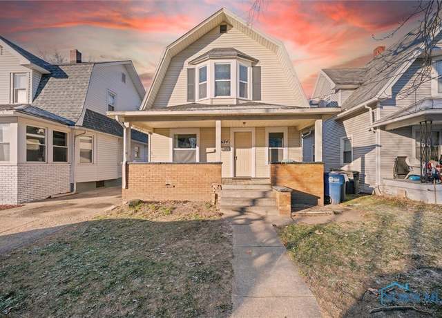 Property at 624 Nicholas St, Toledo, OH 43609, 3 beds, 1 bath