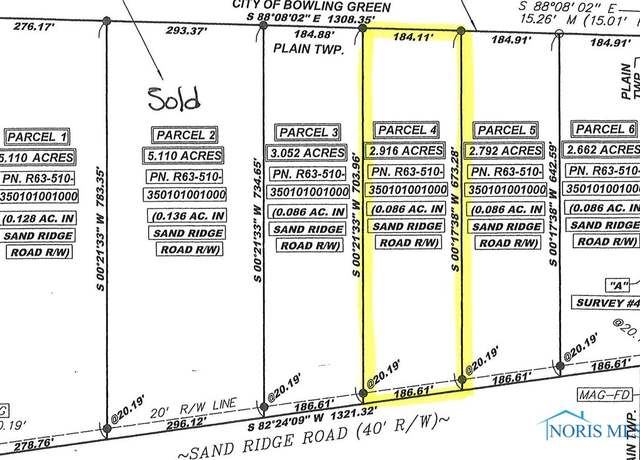 Property at 0 Sand Ridge Rd Lot 4, Bowling Green, OH 43402