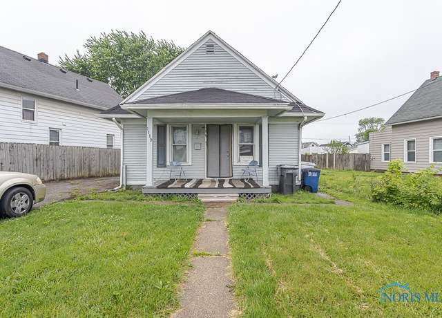 Property at 1119 Earl St, Toledo, OH 43605, 2 beds, 1 bath