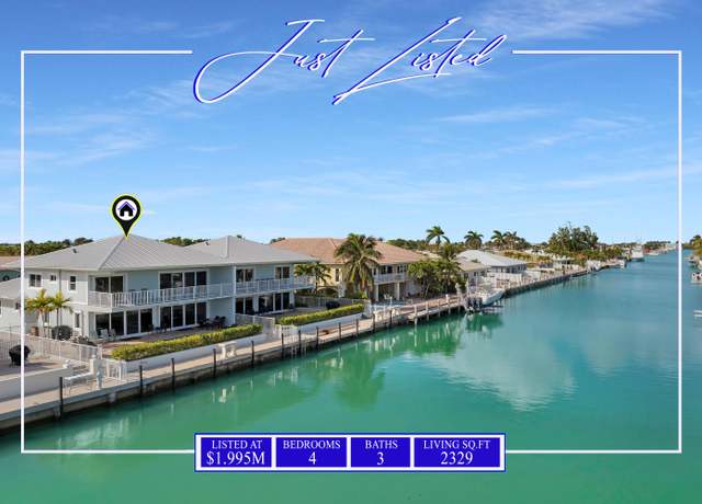 Property at 240 Sadowski Cswy, Key Colony, FL 33051, 4 beds, 3 baths