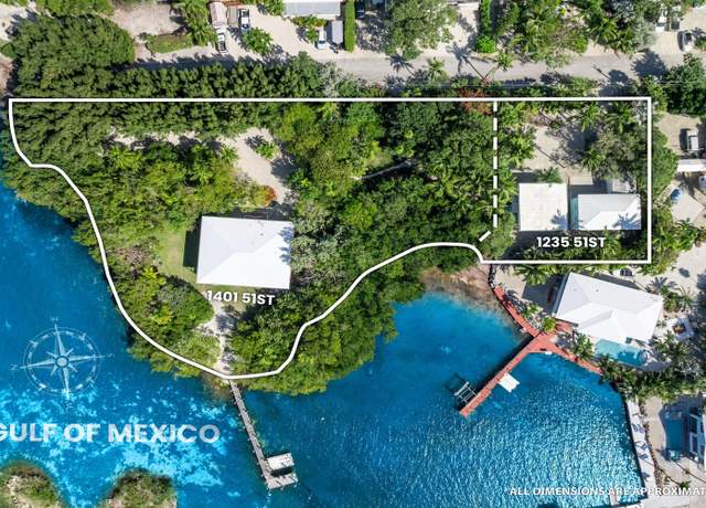 Property at 1401&1235 51St Street Gulf, Marathon, FL 33050, 4 beds, 4 baths