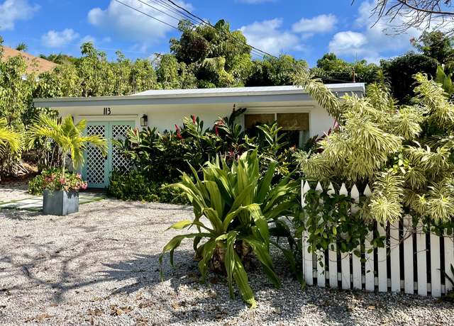 Property at 113 Key Heights Dr, Plantation Key, FL 33070, 3 beds, 2 baths