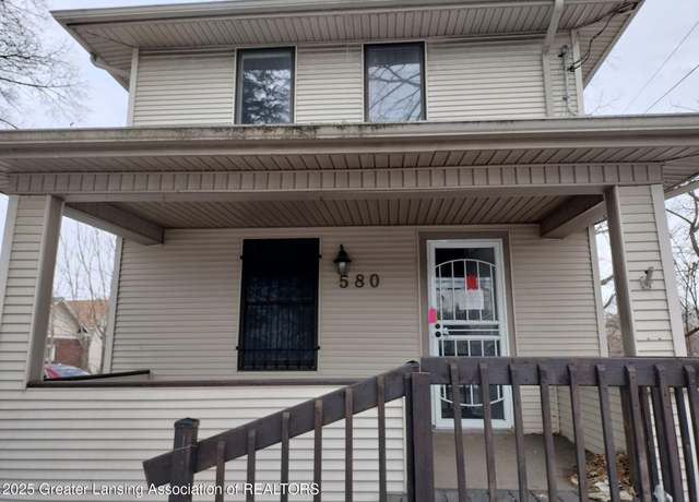 Property at 580 E Mt Hope Ave, Lansing, MI 48910, 2 beds, 1 bath