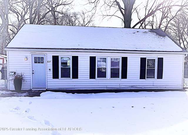 Property at 627 W Holmes Rd, Lansing, MI 48910, 2 beds, 1 bath