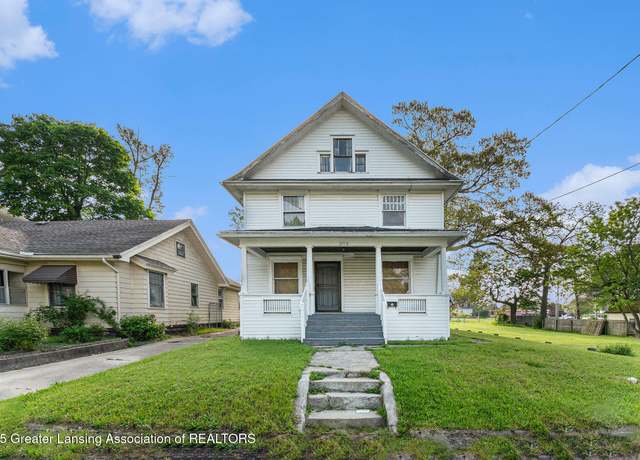 Property at 1215 Chittock Ave, Jackson, MI 49203, 4 beds, 1 bath