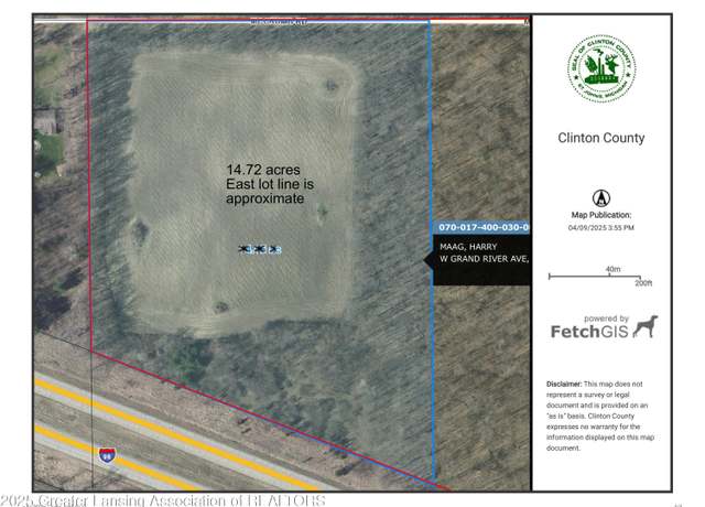 Property at 1 W Mccrumb Rd, Eagle, MI 48822