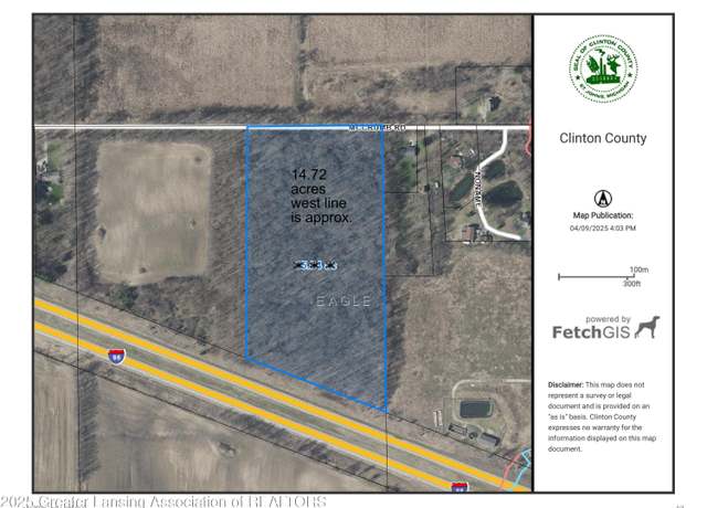 Property at 2 W Mccrumb Rd, Eagle, MI 48822
