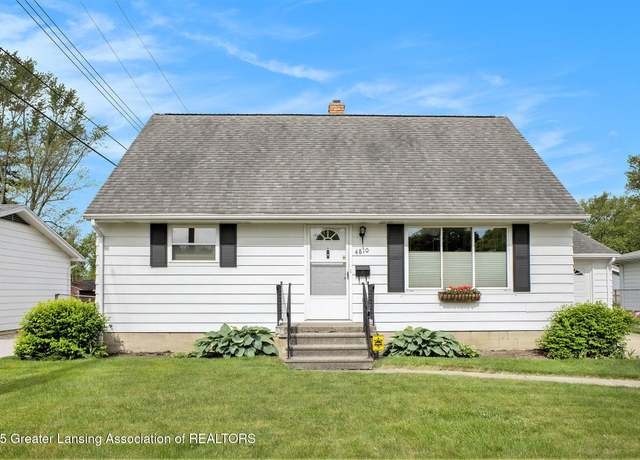 Property at 4810 Cherryland Dr, Lansing, MI 48910, 3 beds, 1 bath