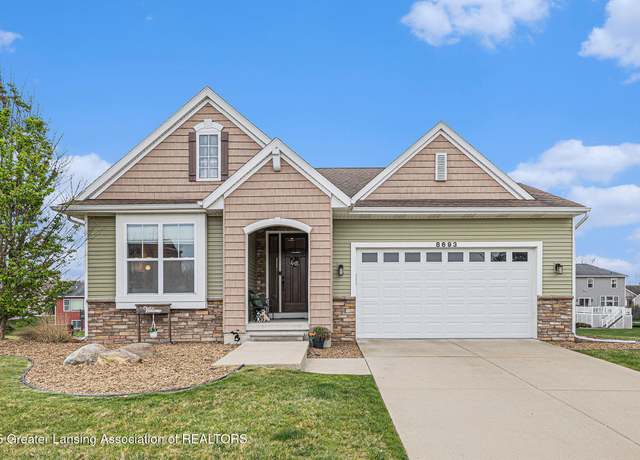 Property at 8693 Yellowstone Ln, Lansing, MI 48917, 3 beds, 2 baths