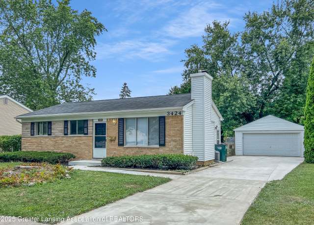Property at 3424 S Catherine St, Lansing, MI 48911, 3 beds, 1 bath