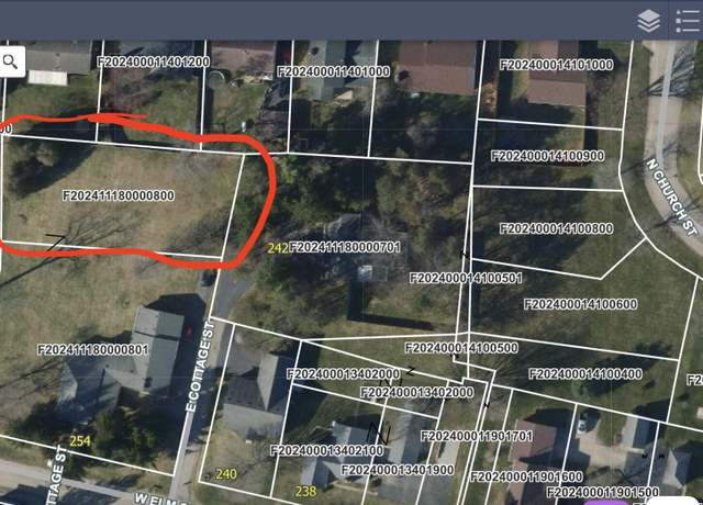 Property at 254 W Elm (rear vacant lot) St, Saint Paris, OH 43072
