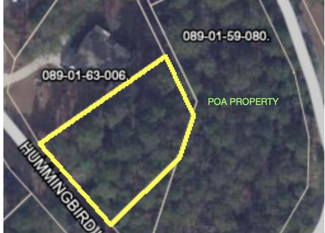 Property at LOT 7 HUMMINGBIRD Ln, Mccormick, SC 29835