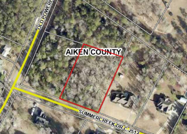 Property at 0 SUMMERCREEK, Graniteville, SC 29829