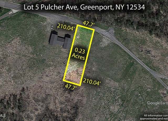 Property at 0 Lot 5 Pulcher Ave, Greenport, NY 12534