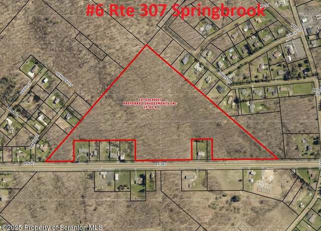 Property at Rte 307, Spring Brook Twp, PA 18444