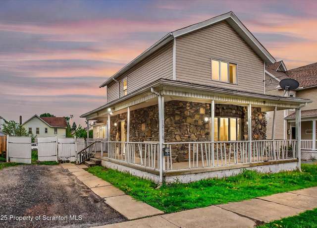 Property at 218 N Rebecca Ave, Scranton, PA 18504, 3 beds, 1.5 baths