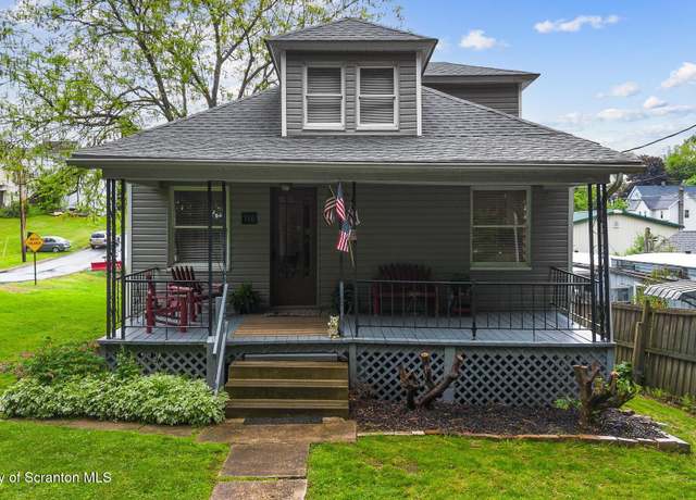 Property at 710 Woodlawn St, Throop, PA 18512, 3 beds, 1 bath
