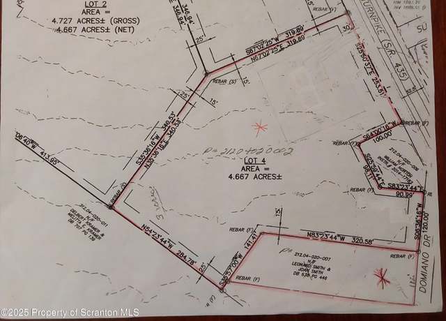 Property at LOT4 Damiano Dr, Covington Twp, PA 18444