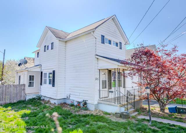 Property at 506 Short St, Throop, PA 18512, 2 beds, 1 bath