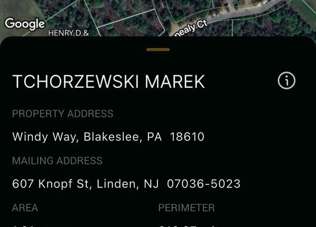 Property at Windy Way, Blakeslee, PA 18610