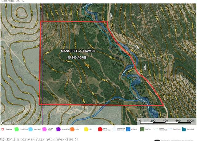 Property at TBD W Divide Creek Rd, Silt, CO 81652