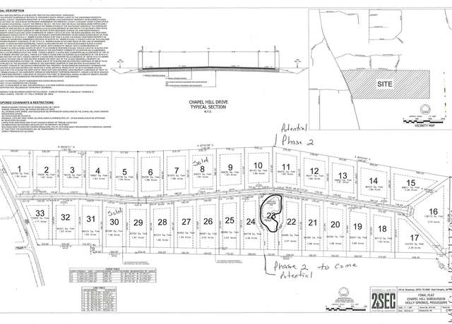 Property at Chapel Hl, Holly Springs, MS 38635