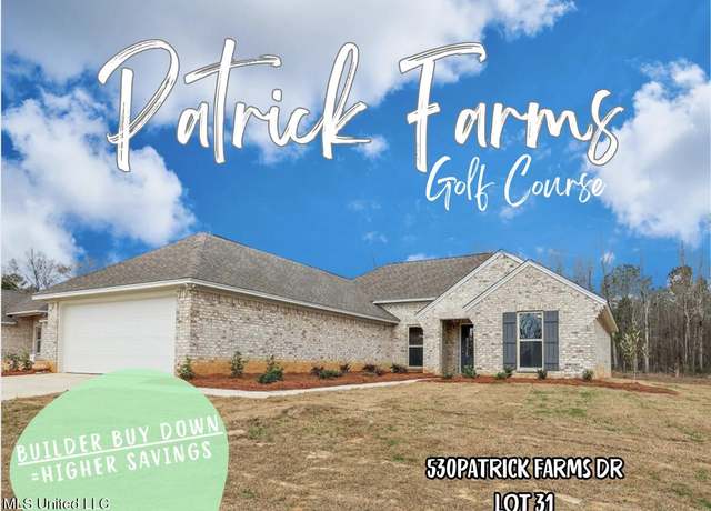 Property at 530 Patrick Farms Dr, Pearl, MS 39208, 4 beds, 3 baths