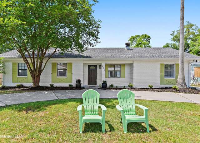 Property at 414 Demontluzin Ave, Bay Saint Louis, MS 39520, 3 beds, 2 baths