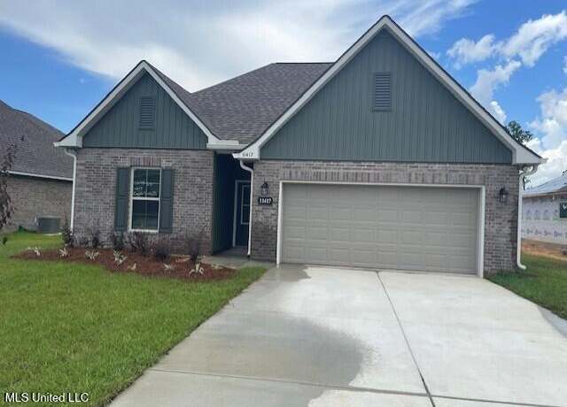 Property at 11417 Crystal Lake Dr, Gulfport, MS 39503, 4 beds, 3 baths