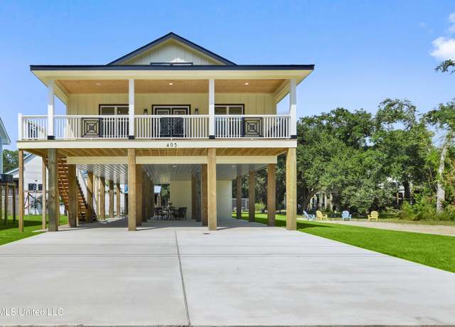Property at 405 Thomas St, Bay Saint Louis, MS 39520, 4 beds, 2.5 baths