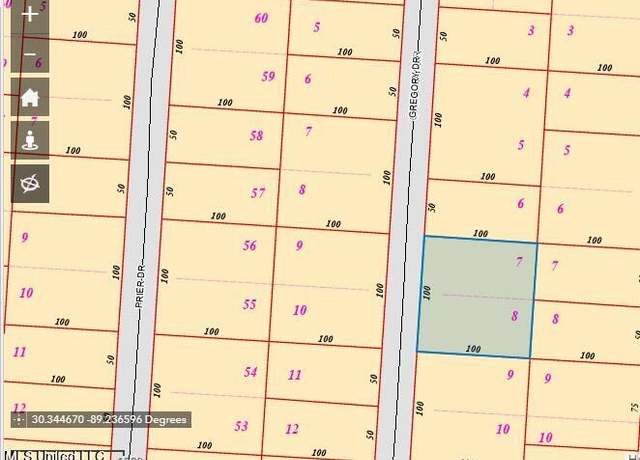 Property at 0 Gregory Dr, Pass Christian, MS 39571