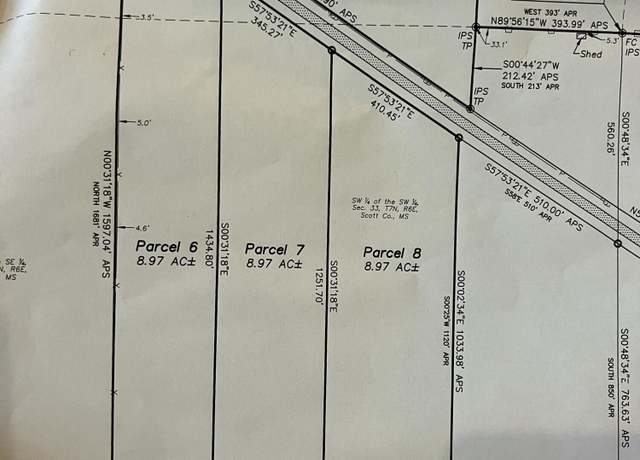 Property at Line Prairie Rd, Morton, MS 39117