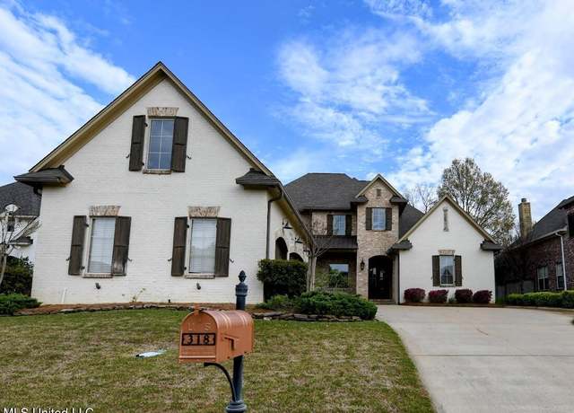 Property at 318 Summerville Dr, Madison, MS 39110, 4 beds, 3.5 baths