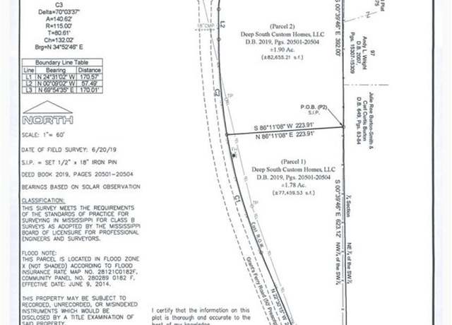 Property at 0 Grants Ferry Rd Unit Part 1, Flowood, MS 39232