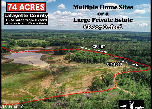 Property at County Road 107, Oxford, MS 38655